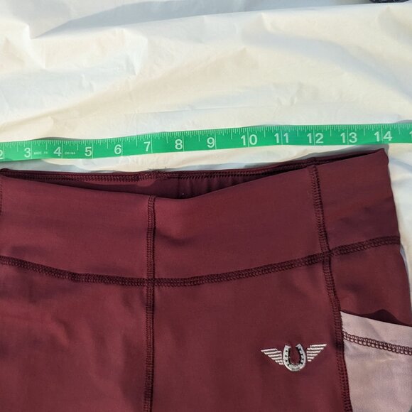 Tuffrider Ladies Minerva Equicool Riding Tights Size Large - Picture 11 of 16